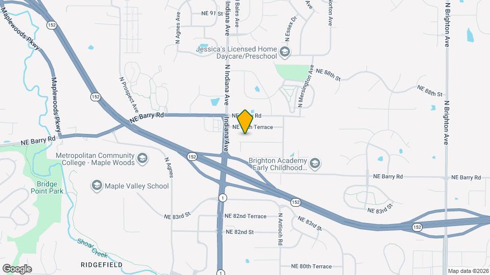 3504 NE 85th St Map and Location Details