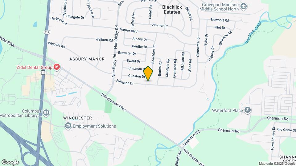 5148 Fullerton Dr Map and Location Details