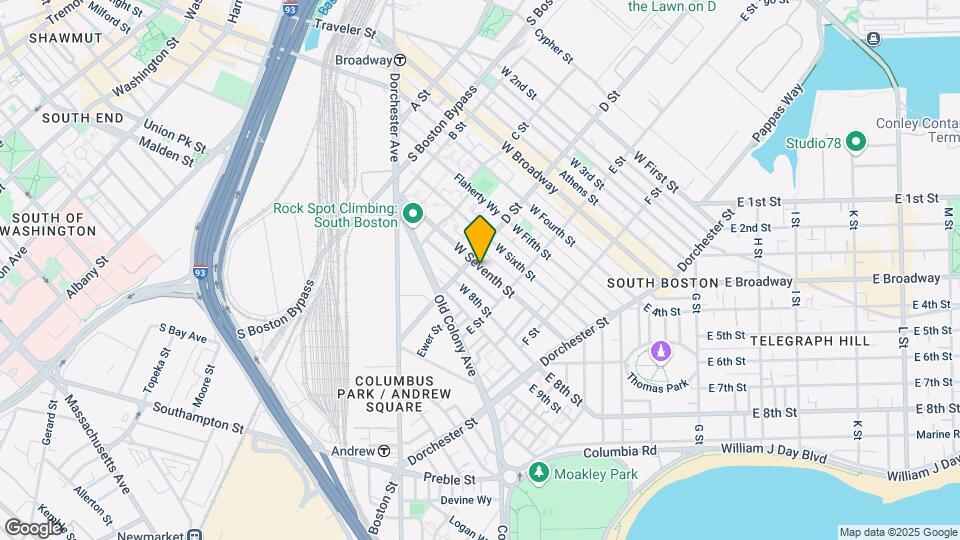 115 W Seventh St Map and Location Details