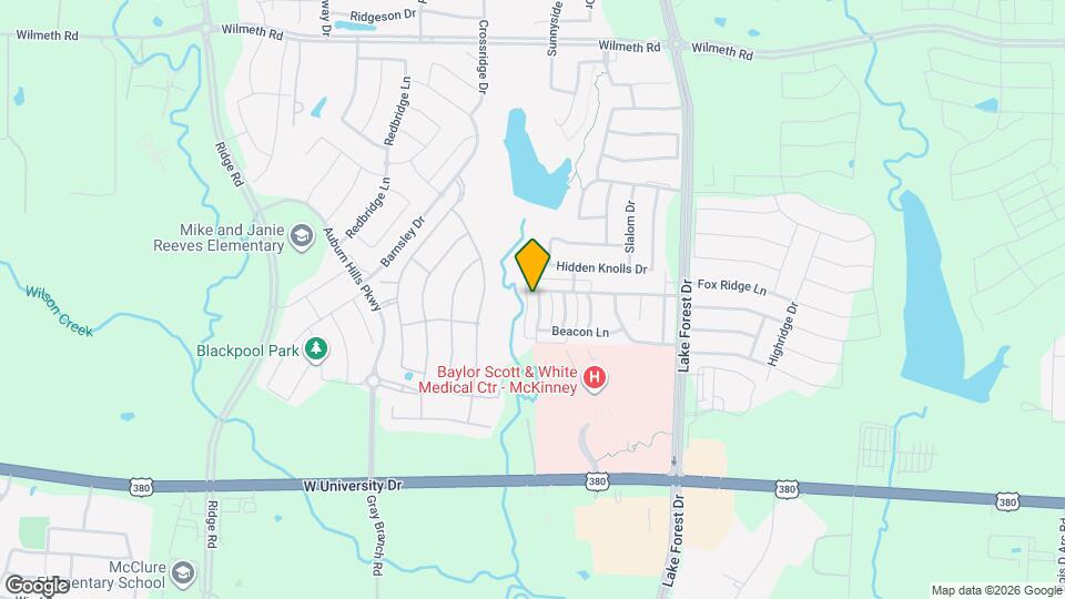 2237 Canyon Point Map and Location Details