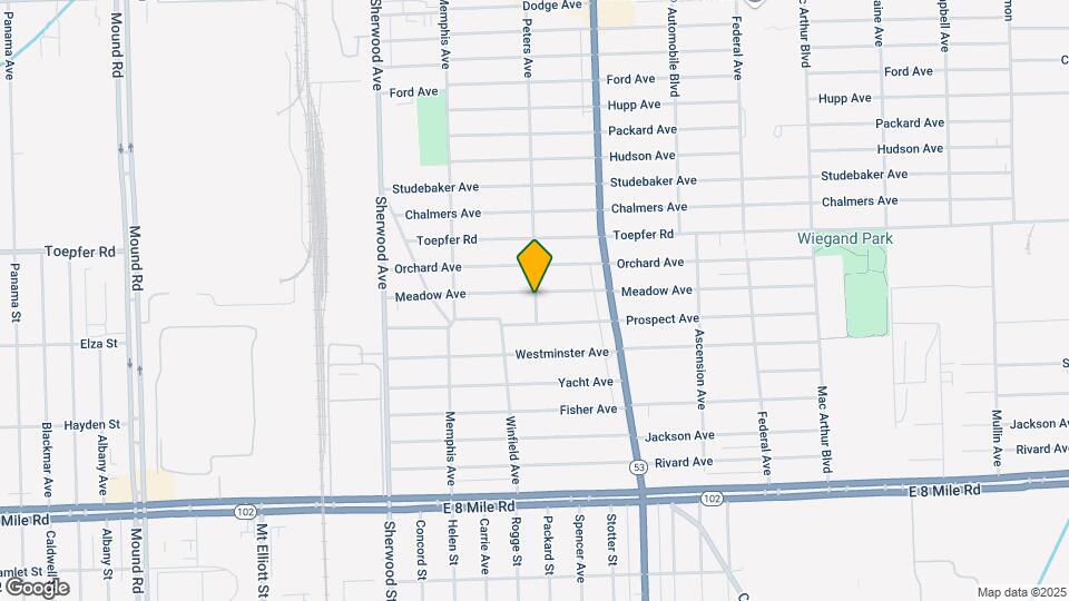 7292 Meadow Ave Map and Location Details