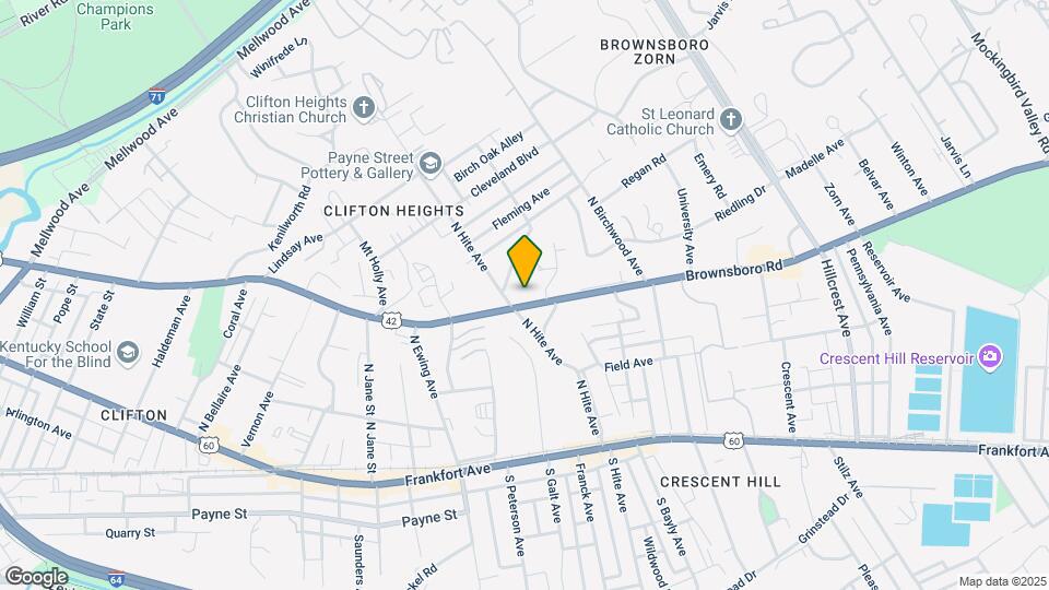 2705 Brownsboro Rd Map and Location Details