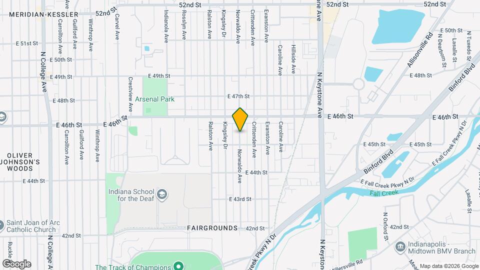 4521 Norwaldo Ave Mapa y Detalles de la Ubicación