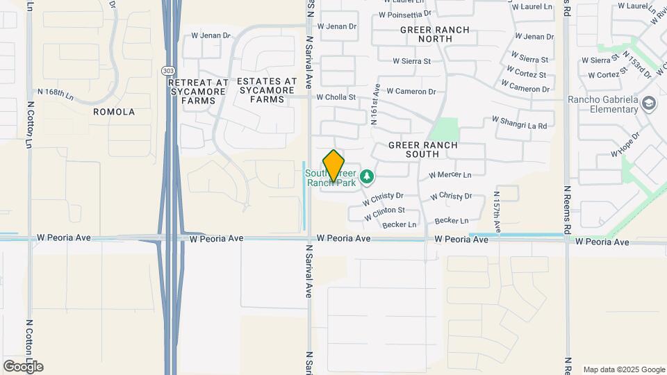 16244 W Crenshaw Dr Map and Location Details