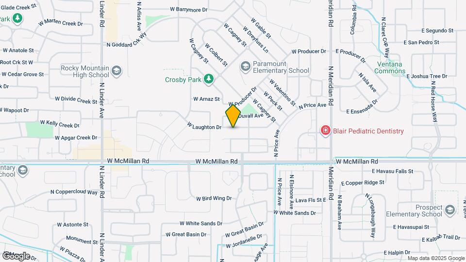 687 W Laughton Dr Map and Location Details