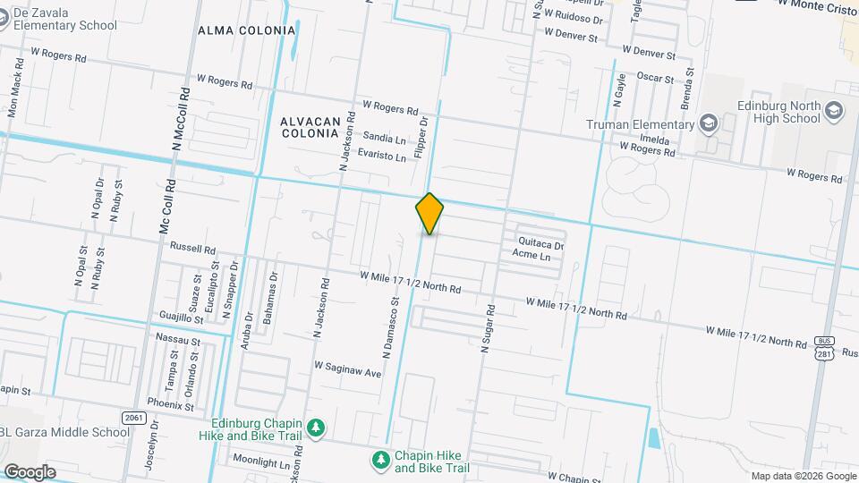 2309 N Fulton St Mapa y Detalles de la Ubicación