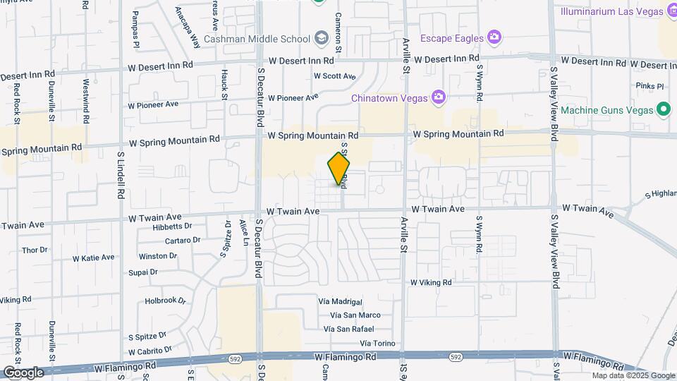 4610 Elk Springs Ave Map and Location Details