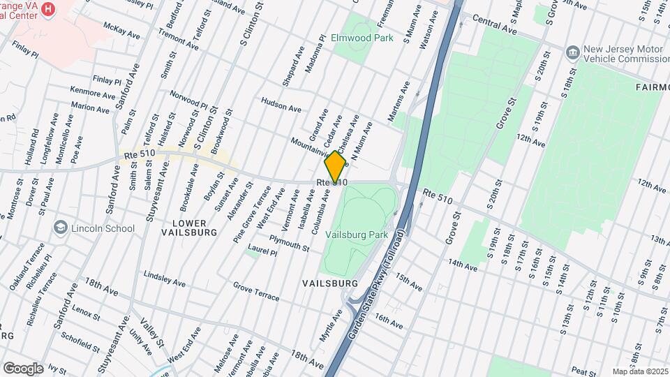 2 Columbia Avenue Apartments Mapa y Detalles de la Ubicación