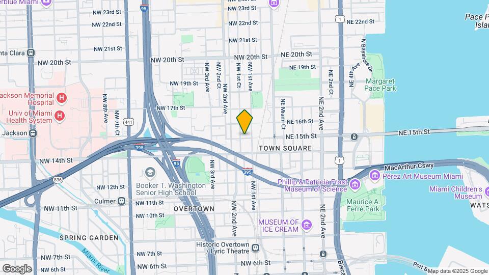 129 NW 15th St-Unit -U Map and Location Details