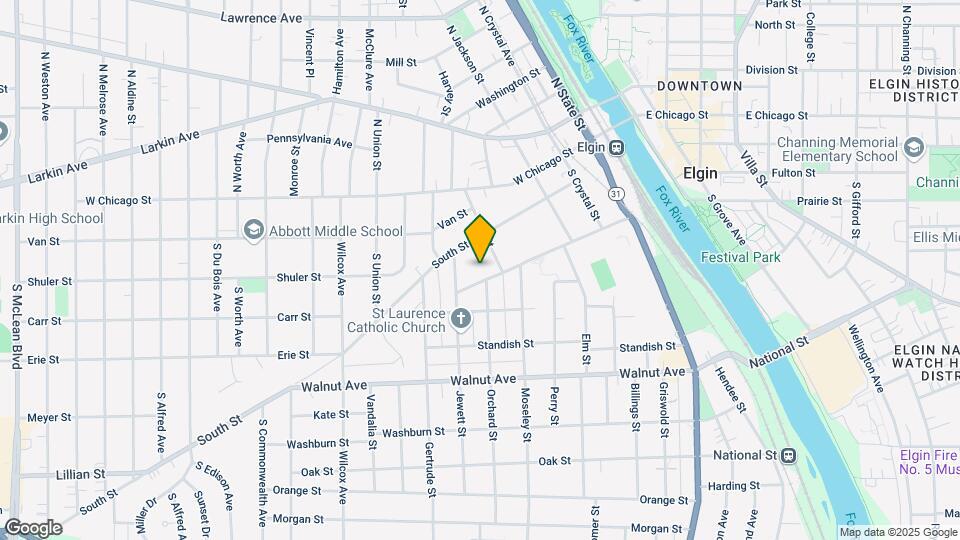 538-540-540 Locust St Map and Location Details