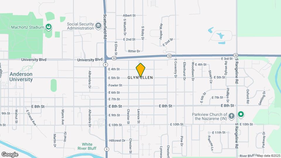 2501 E 5th St Map and Location Details