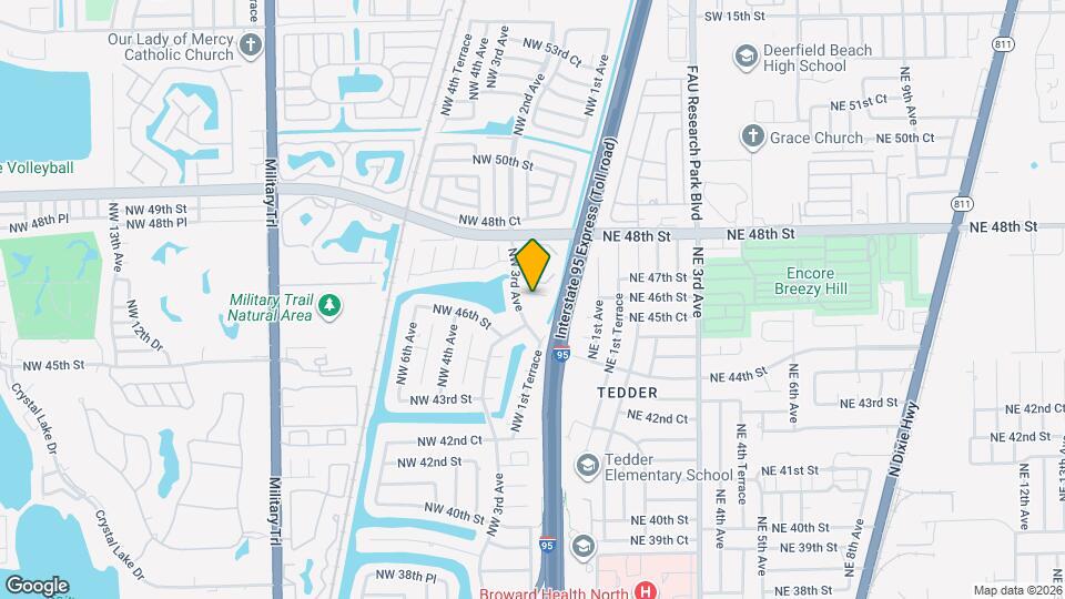 212 NW 46th Ct Map and Location Details