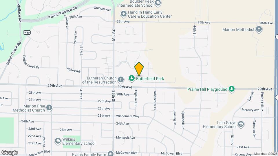 3034 Sherwood Dr, Unit 3034 Mapa y Detalles de la Ubicación