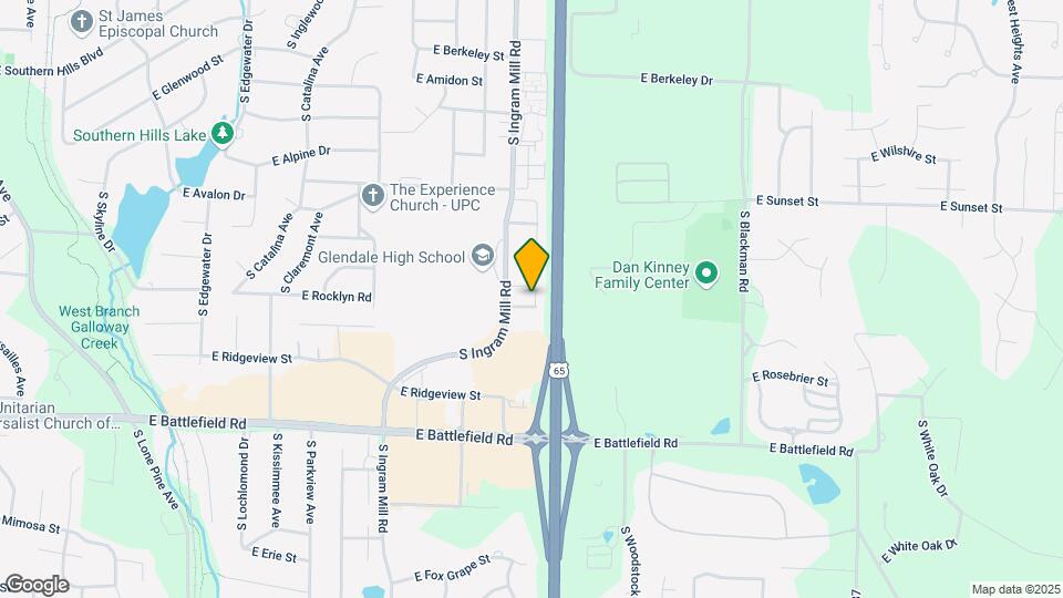 2755 S Glenview Ave Map and Location Details