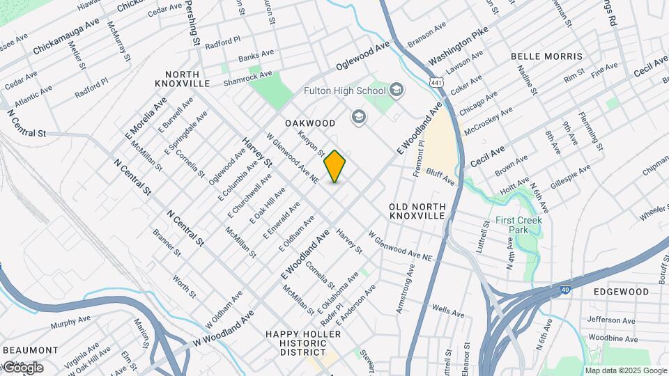 709 E Oldham Ave Map and Location Details