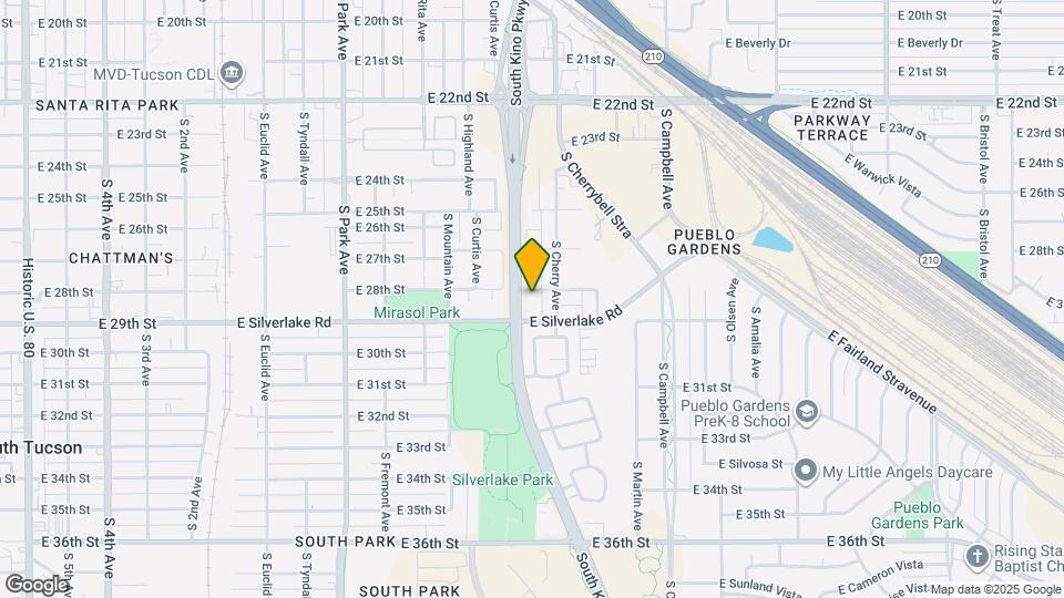 1506 E 28th St Map and Location Details