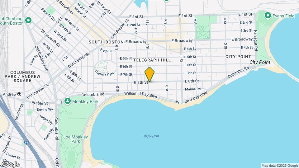 549 E 8th St, Unit 3 Map and Location Details