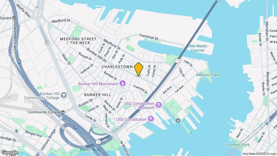 94 Bunker Hill St Map and Location Details