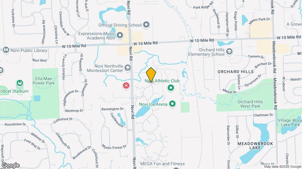 Apartment Network Map and Location Details