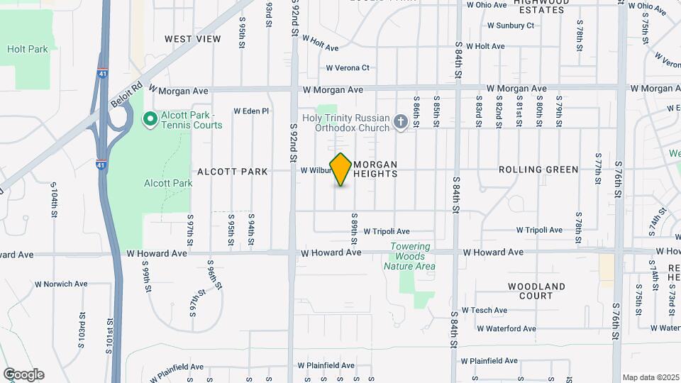 3742 S 90th St Map and Location Details