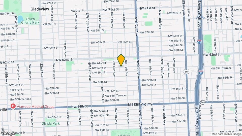 1340 NW 60th St Map and Location Details
