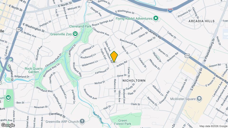 209 Nicholtown Rd Map and Location Details