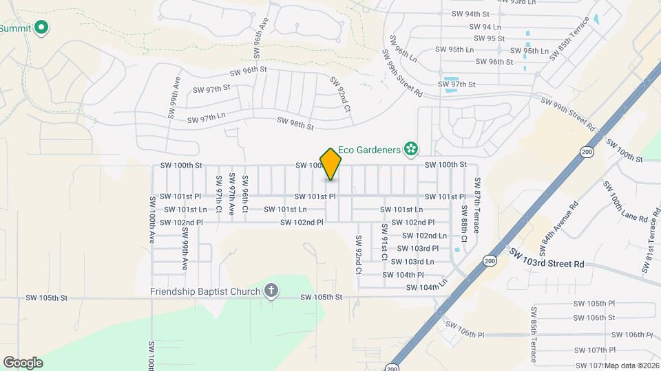 10081 SW 93rd Ct Mapa y Detalles de la Ubicación