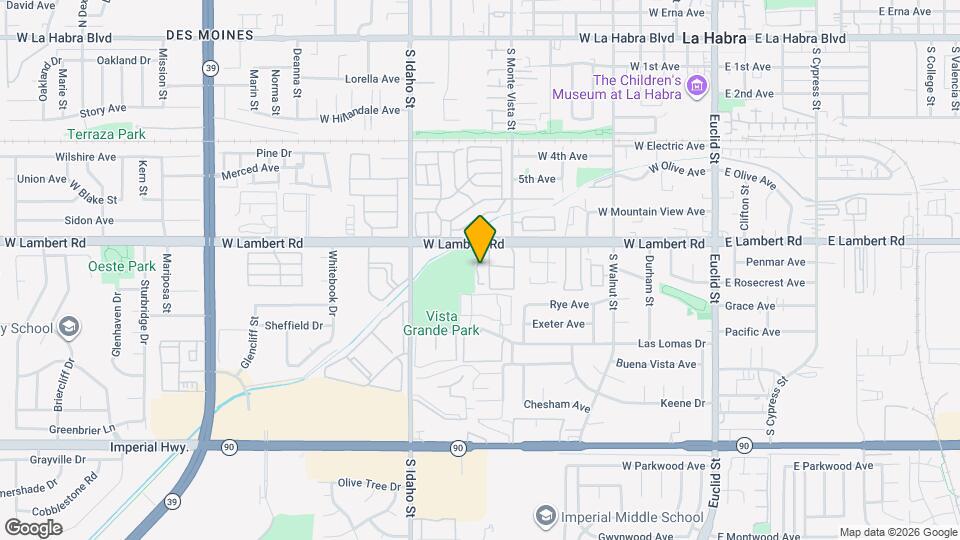 950 W Lambert Rd Map and Location Details