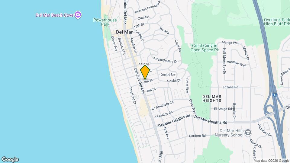 330 9th St Map and Location Details