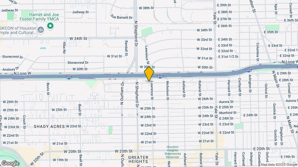 604 W 28th St Map and Location Details