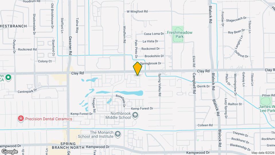 9813 Falling Fern Ln Map and Location Details