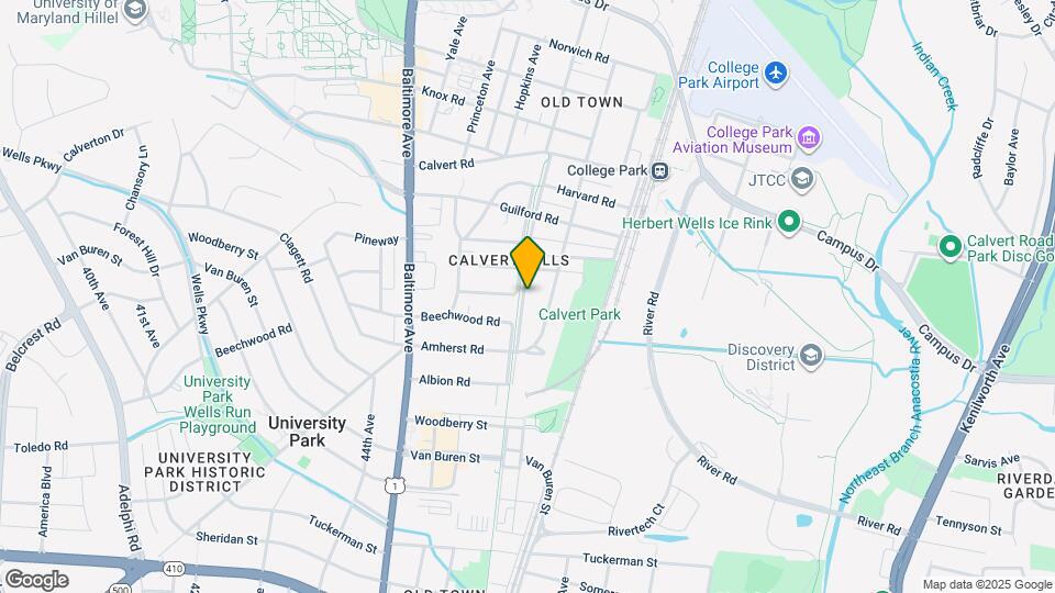 6905 Rhode Island Ave, Unit 6905 Rhode Island Ave. Mapa y Detalles de la Ubicación