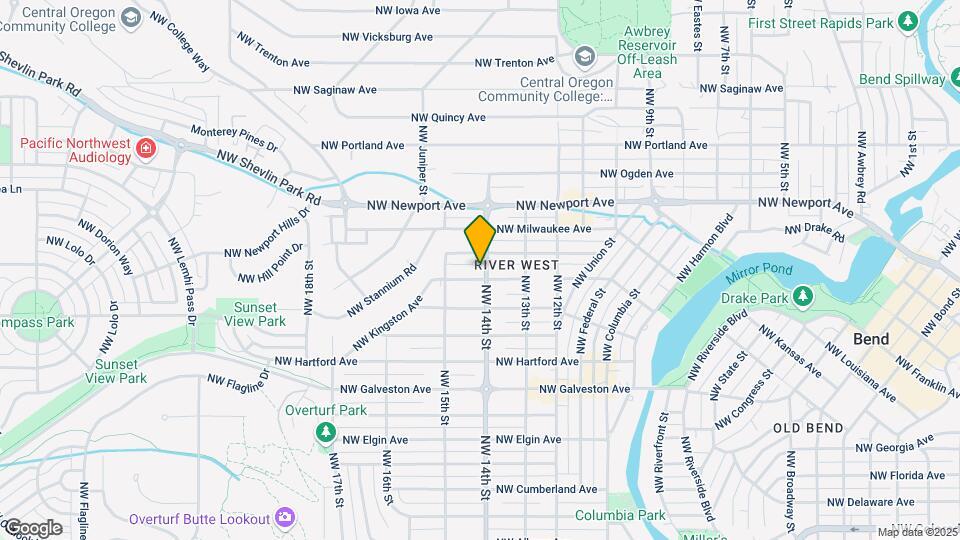 1404 NW Kingston Ave Mapa y Detalles de la Ubicación