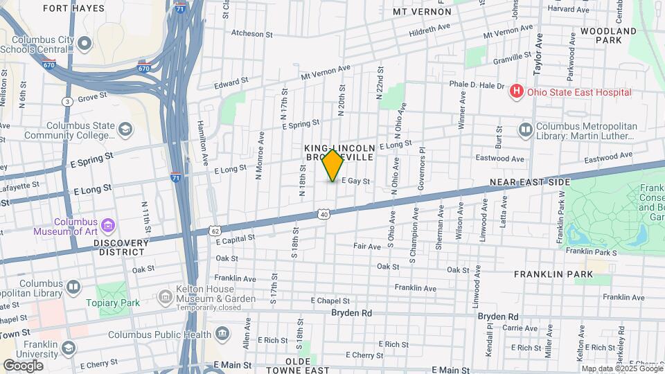 49 N 20th St, Unit 49 N. 20th Street Mapa y Detalles de la Ubicación