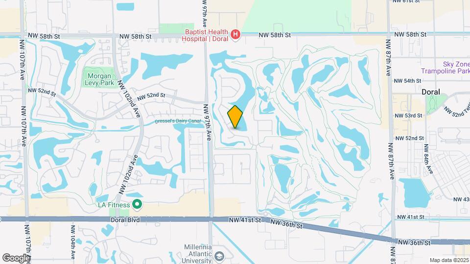 5023 NW 94th Doral Pl Map and Location Details