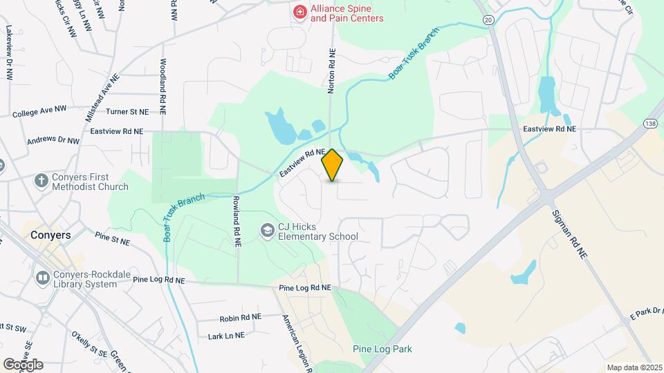 1415 Oak Knoll Dr NE Map and Location Details