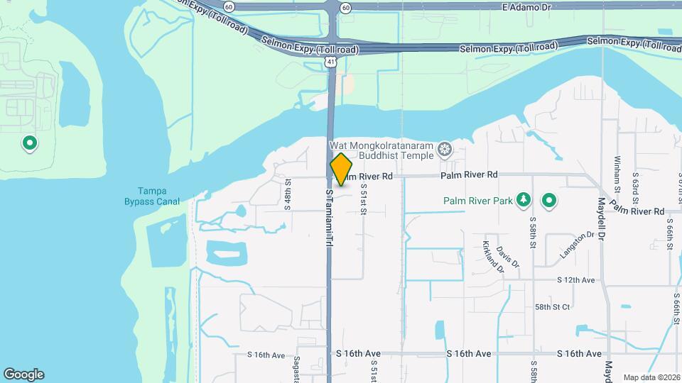 710 S 50th St Map and Location Details