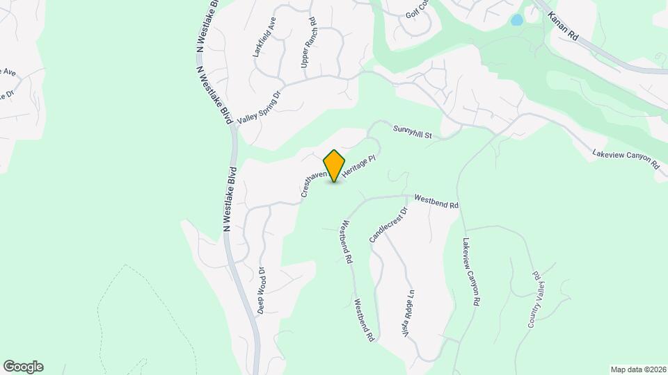 4358 Cresthaven Dr Map and Location Details