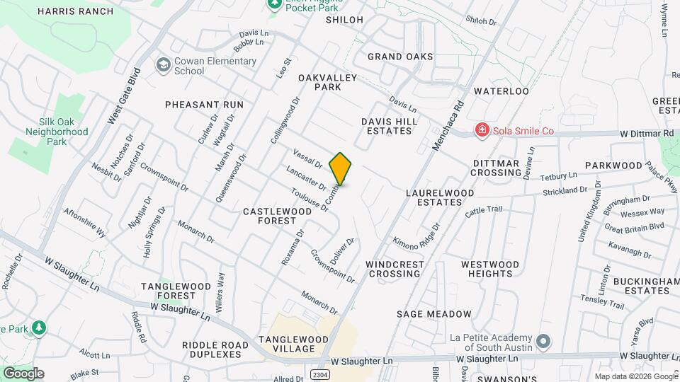 9103 Comburg Dr Map and Location Details