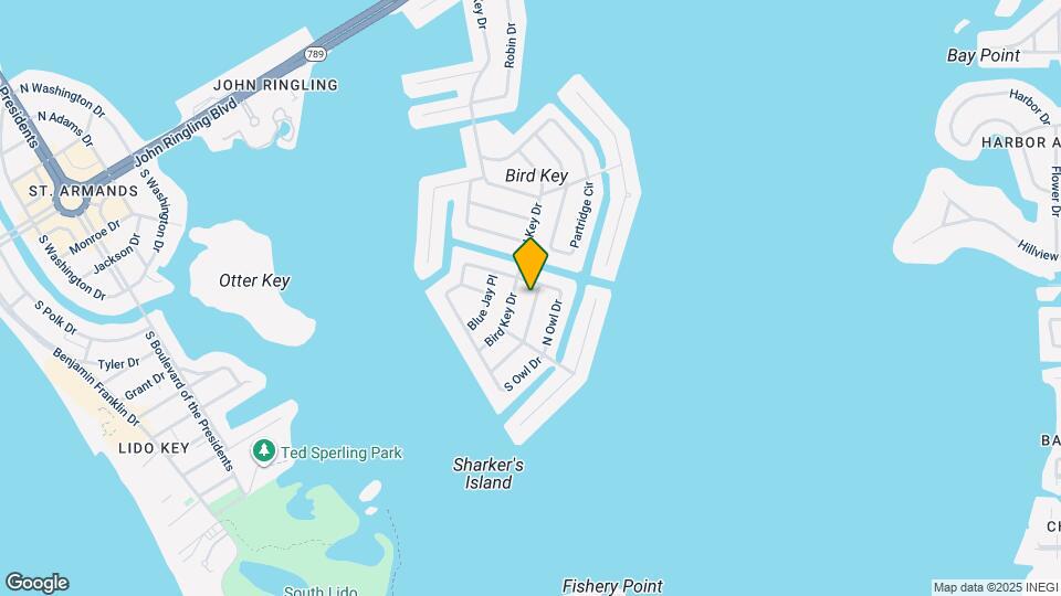 606 Owl Way Map and Location Details