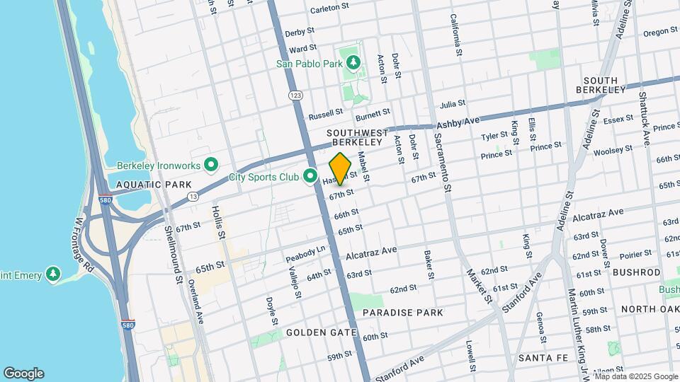 1082 67th St Map and Location Details