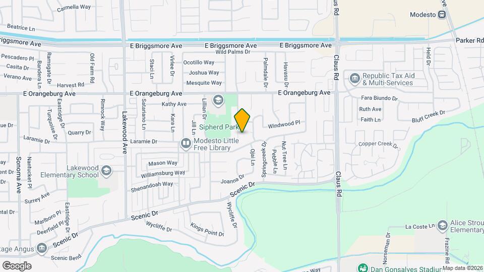 1308 Fransen Ct Map and Location Details