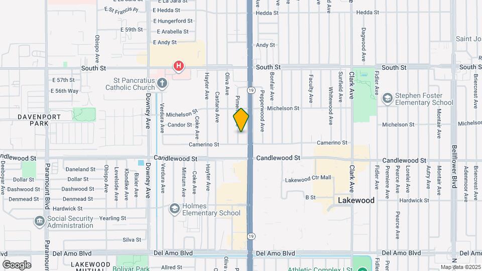 5416 Pimenta Ave Map and Location Details