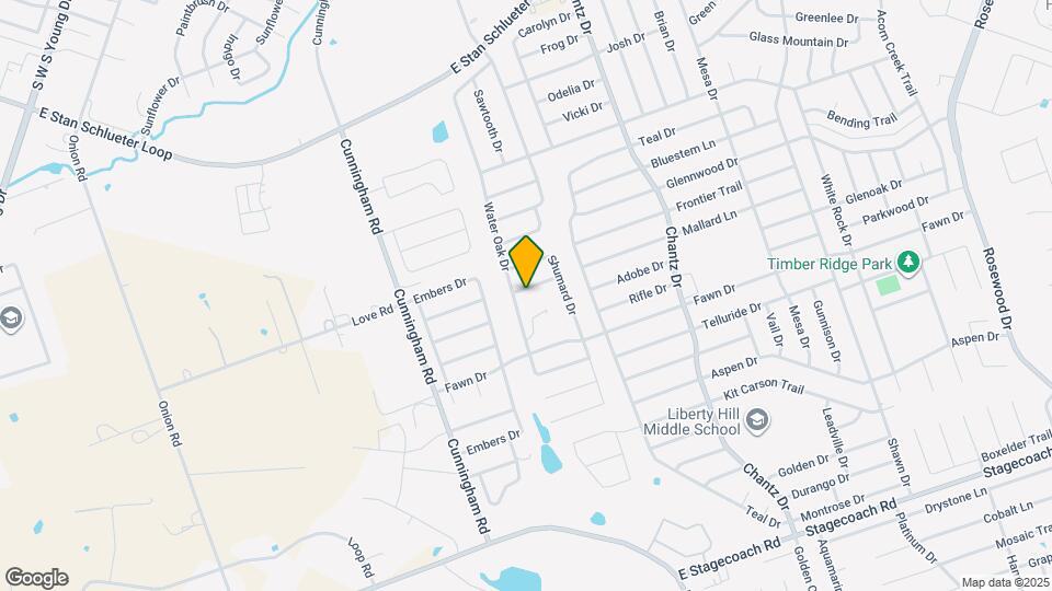 4104 Shagbark Dr Map and Location Details