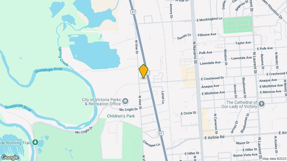 408 W Crestwood Dr Map and Location Details