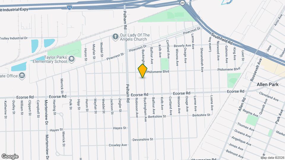 6752 Buckingham Ave Map and Location Details