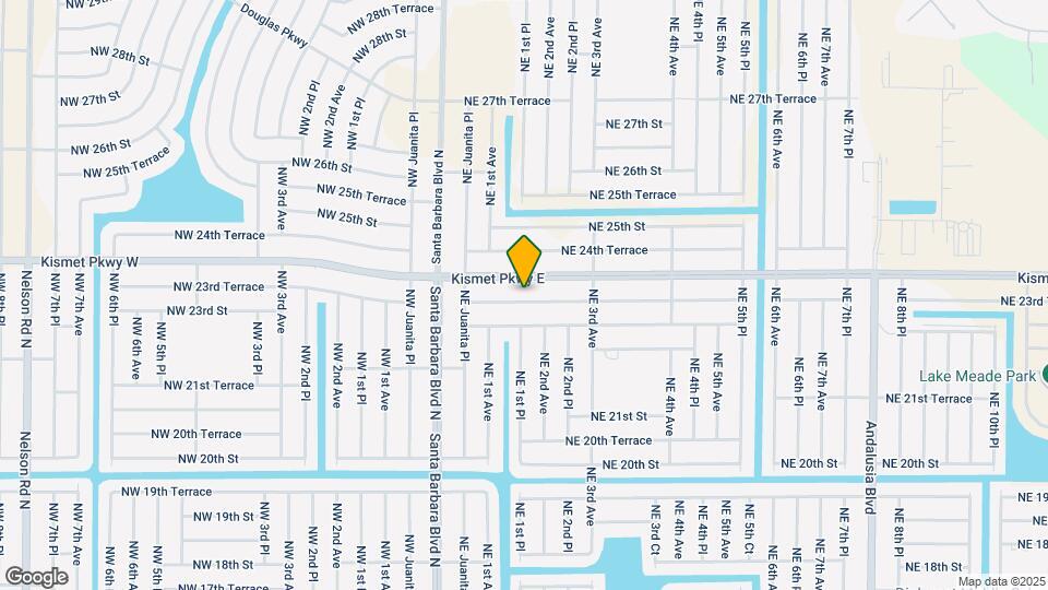 119 NE 23rd Terrace Map and Location Details