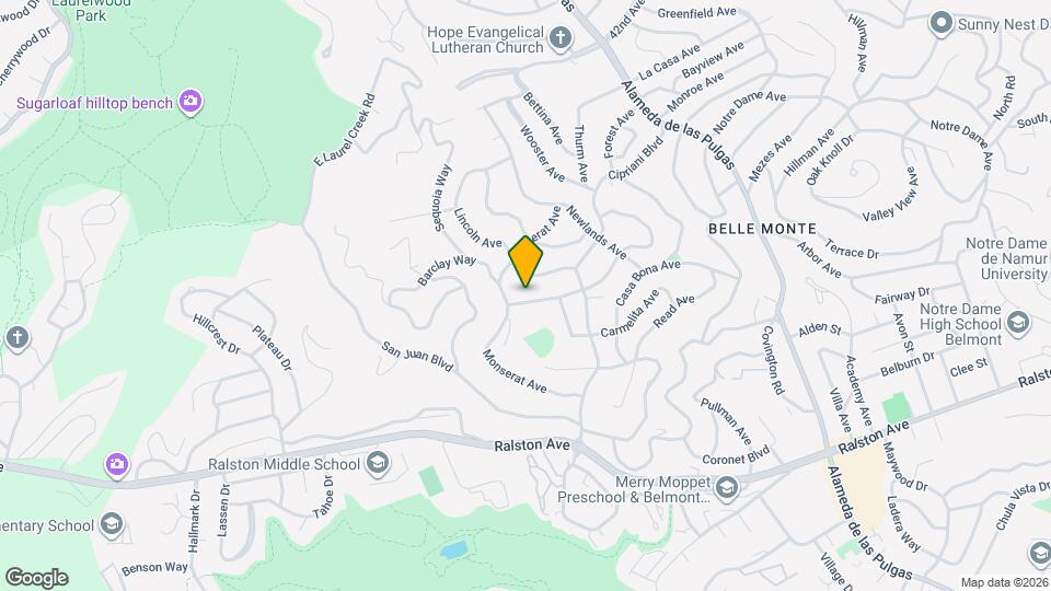 2522 Buena Vista Ave Map and Location Details