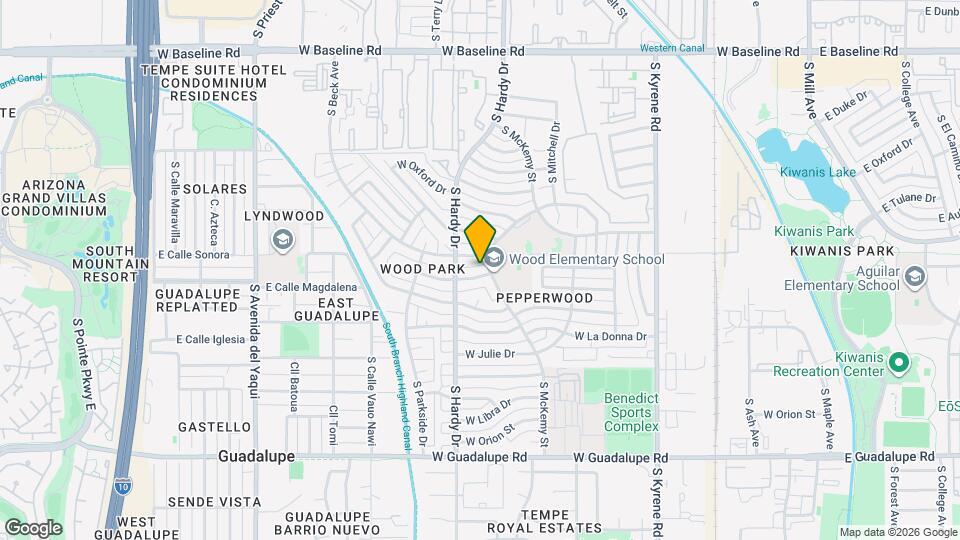 910 W Yale Dr Map and Location Details