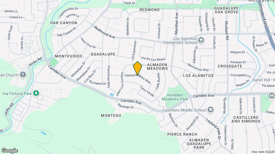 1408 Camino Robles Way Map and Location Details